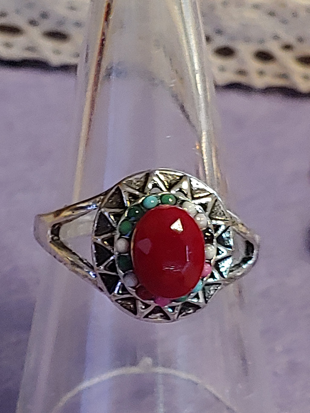 COSTUME RINGS SIZE 8