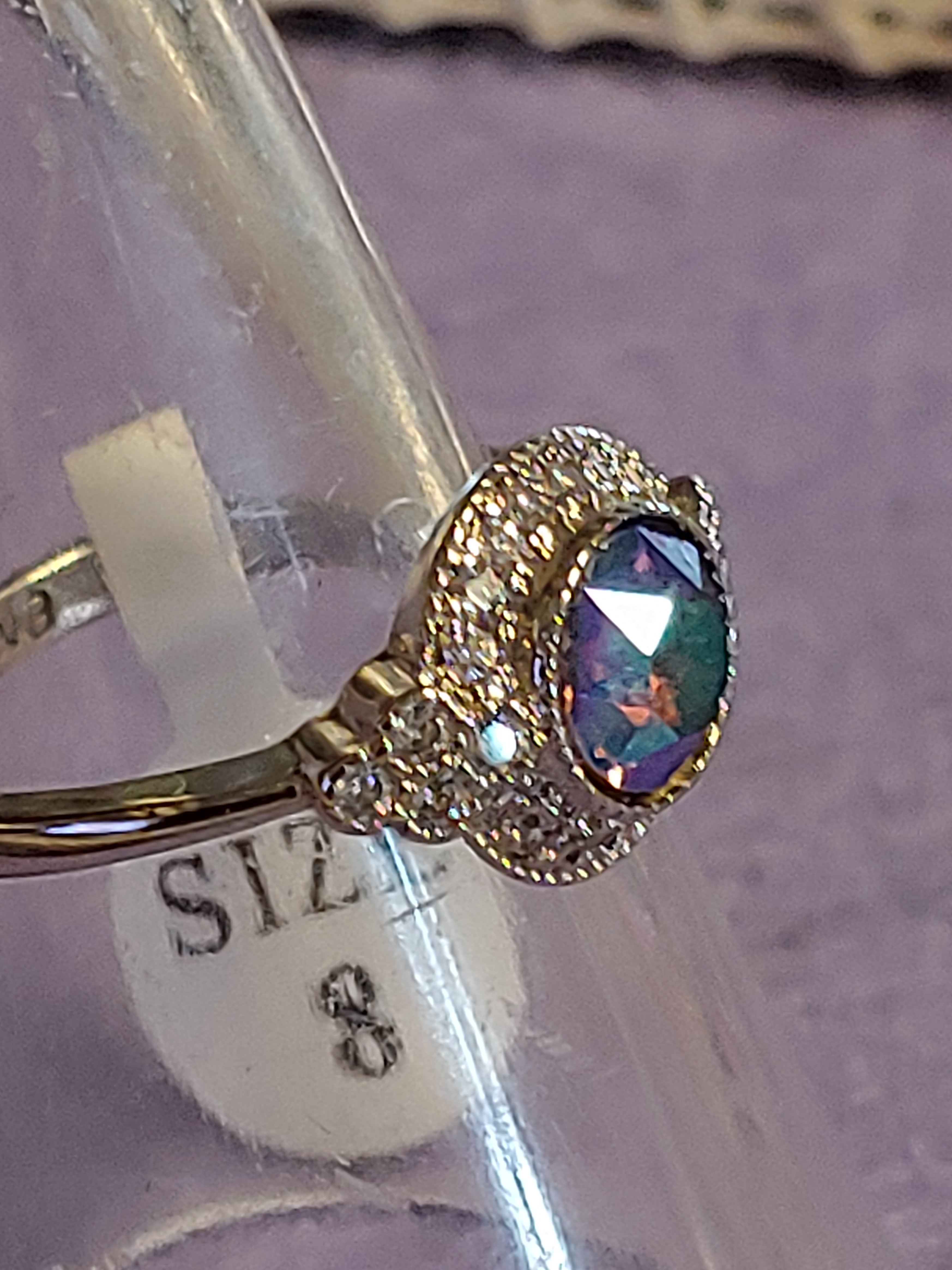 COSTUME RINGS SIZE 8